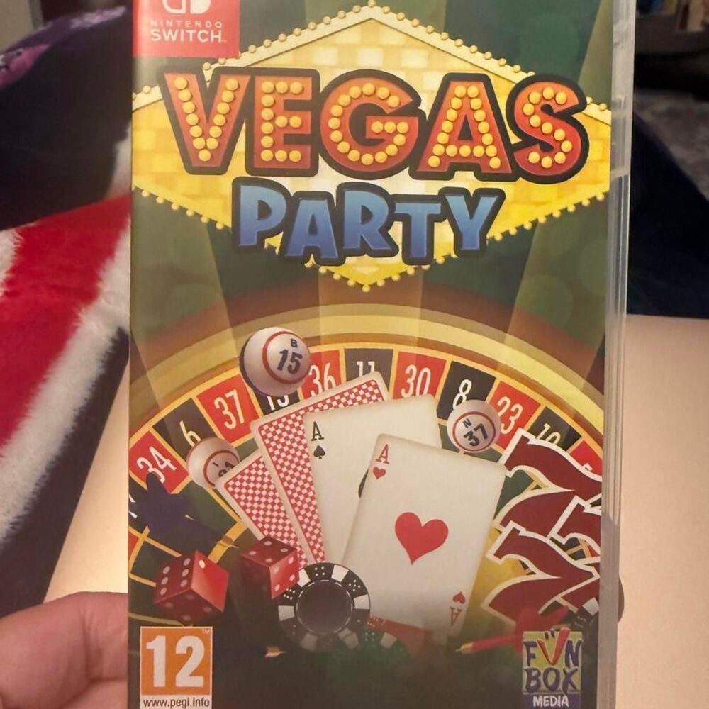 Nintendo Switch Vegas Party Game Complete Like New